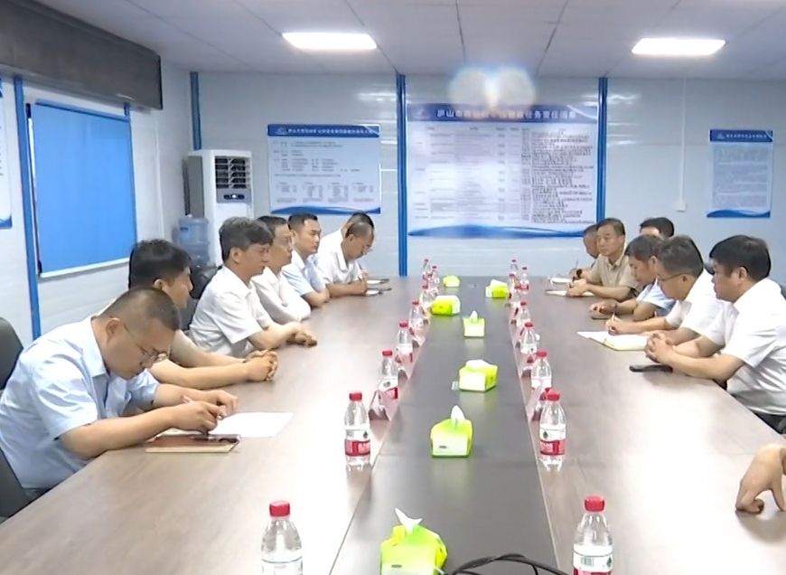 余正琨在九江调研中央生态环境保护督察问题整改工作，邵九思陪同