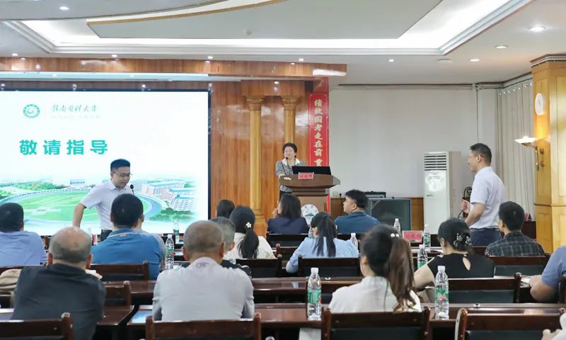 赣南医科大学领导一行到九江学院附属医院指导研究生联合培养工作