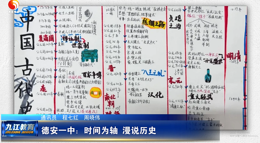 德安一中：时间为轴 漫说历史