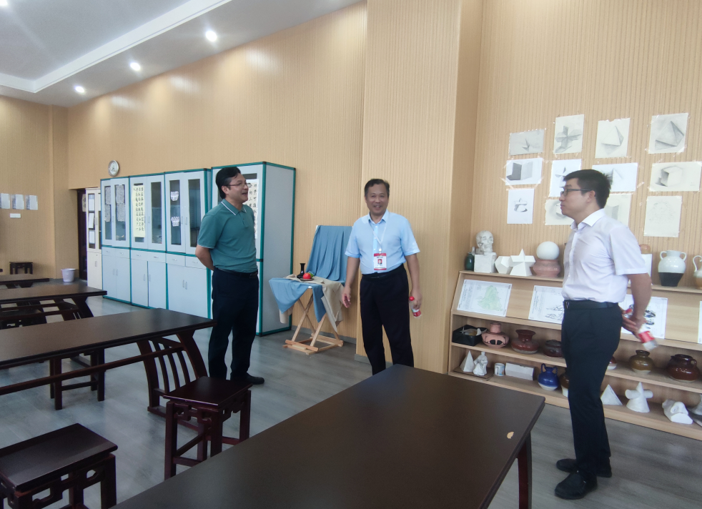 市责任督学督导九江金安高级中学（九江石化中学）2024年秋季开学工作
