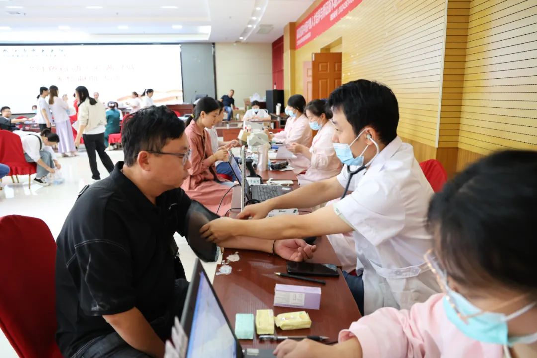九江市中医医院开展无偿献血活动
