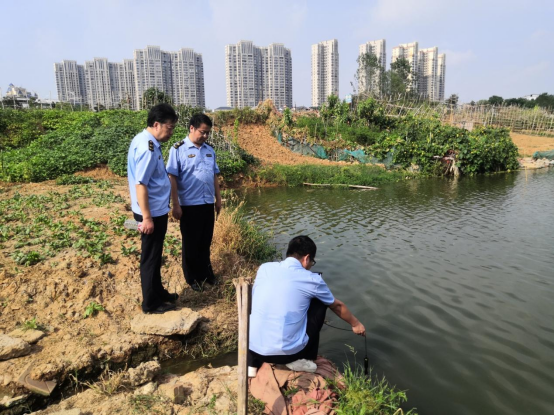 瑞昌生态环境局加强重点断面水环境巡查排查