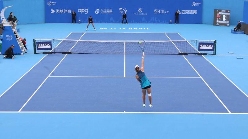 WTA2024江西网球公开赛资格赛开赛