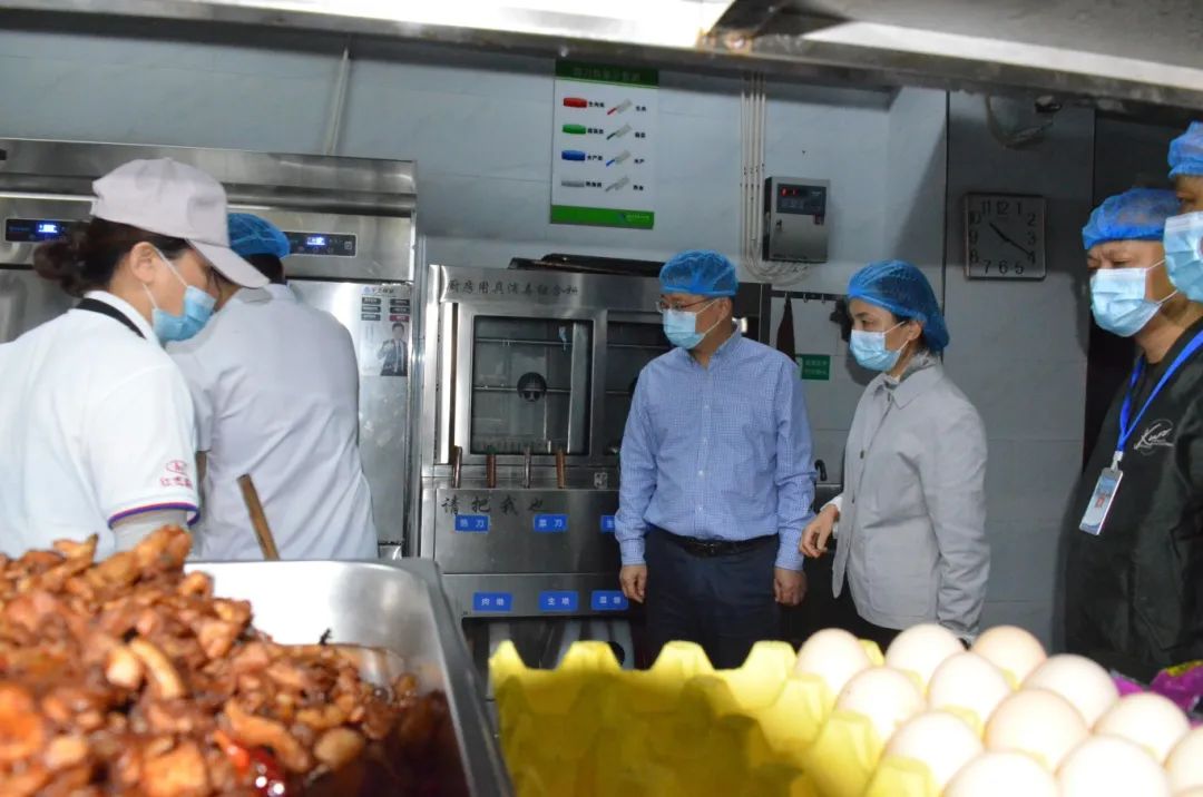九江七中开展食品安全专项检查
