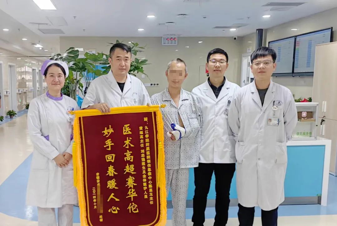 电锯锯断拇指！九江学院附属医院成功为安徽伤者实施再植手术