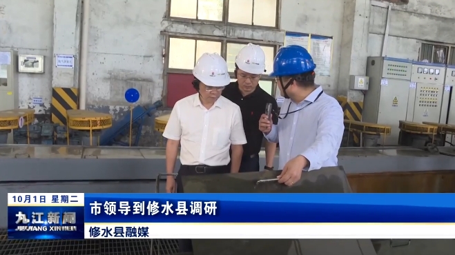 市领导到修水县调研