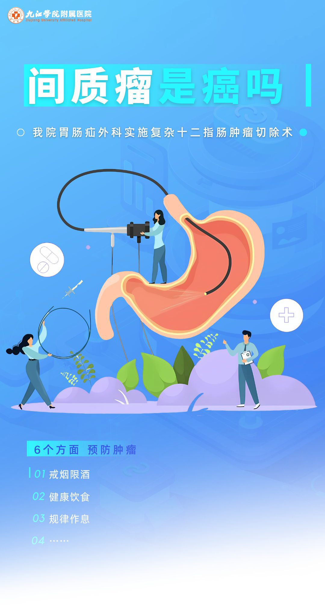 新闻科普 | 间质瘤是癌吗？九江学院附属医院施行一例复杂十二指肠肿瘤切除术