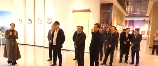 中国电视艺术家协会调研组到德安调研基层文艺工作，孙金淼陪同