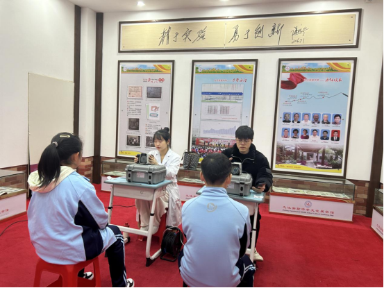 九江实验中学组织学生进行本学期第二轮视力筛查