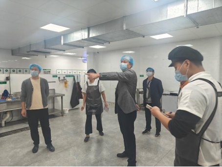 九江三中：现场调度强化保障  精准定位守牢安全