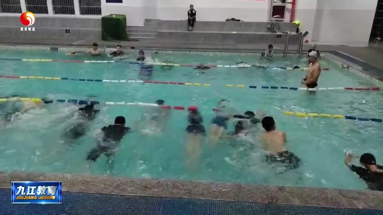 修水县第三中学开展游泳考核比赛活动