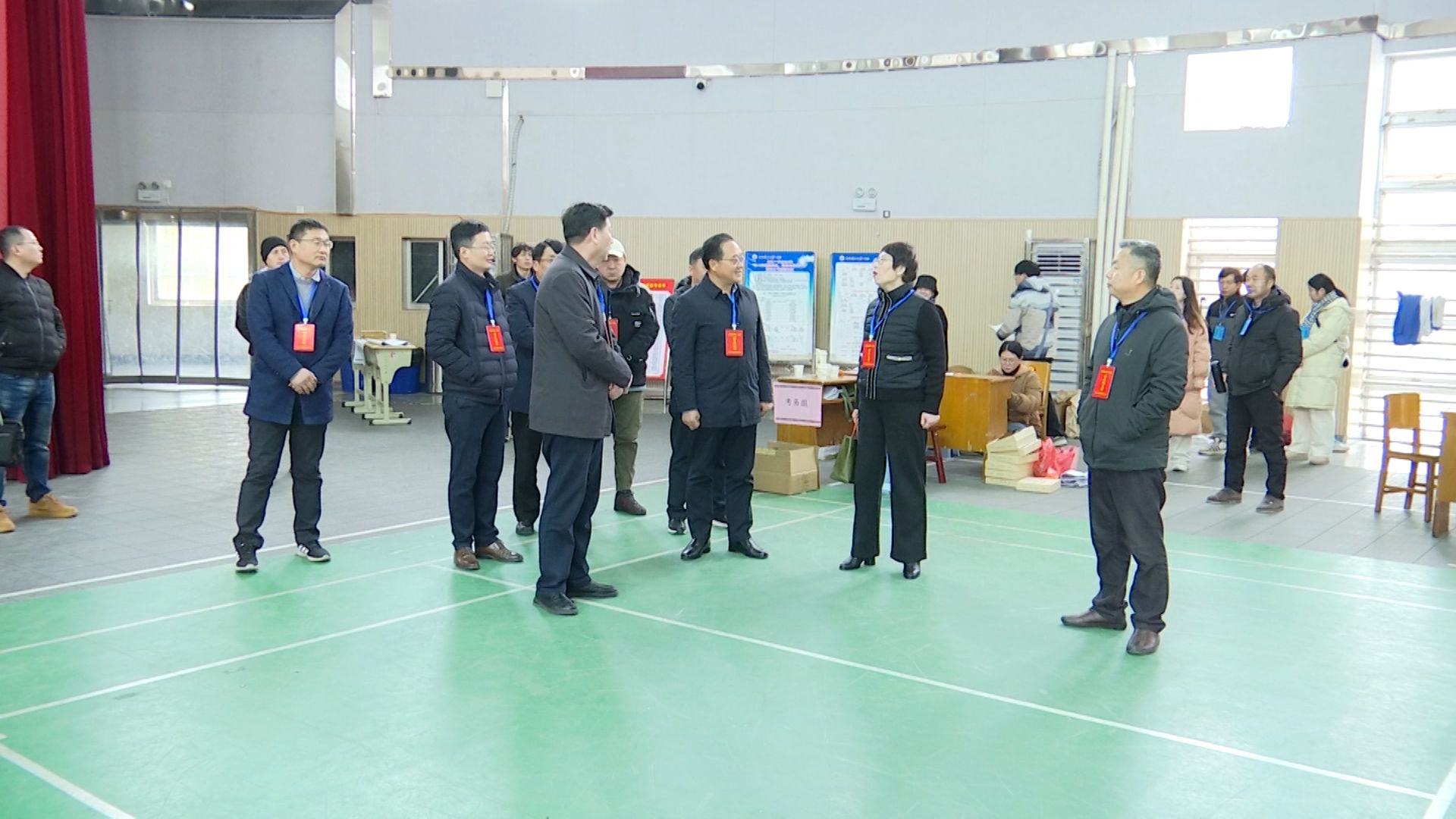 市领导巡查我市2025年硕士研究生招生考试组考工作