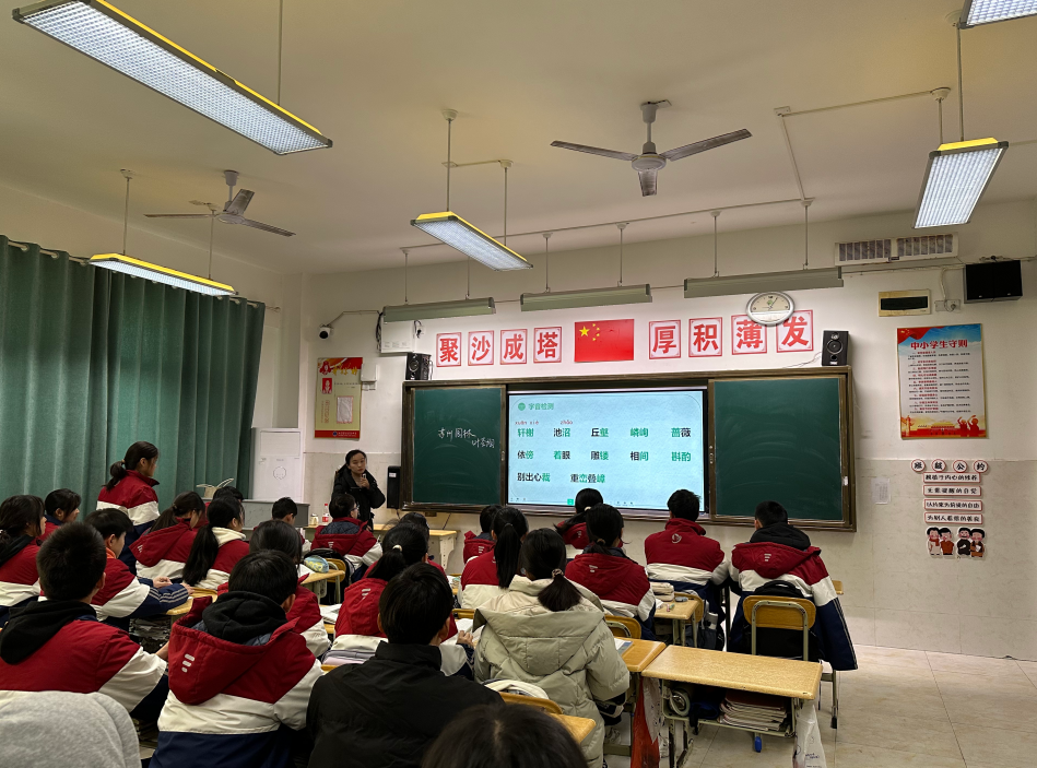责任督学深入九江金安高级中学（九江石化中学）随堂听课