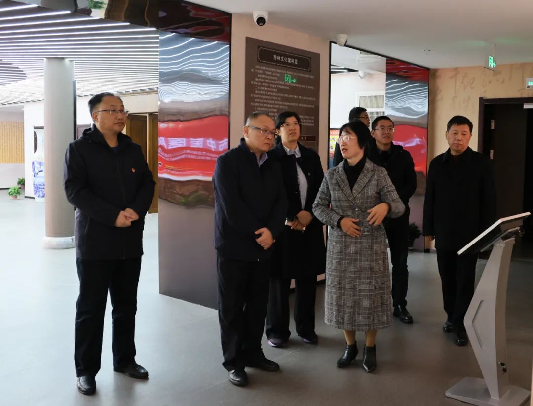九江市卫健委领导一行到市中医医院调研