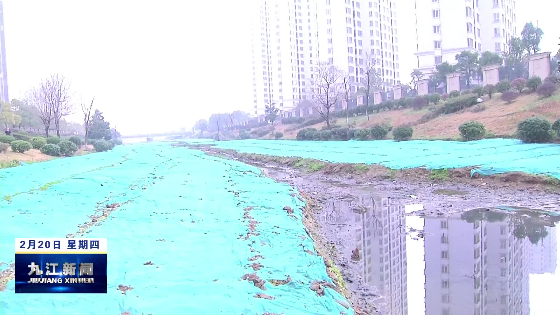 市领导调研中心城区“六湖九河”治理工作