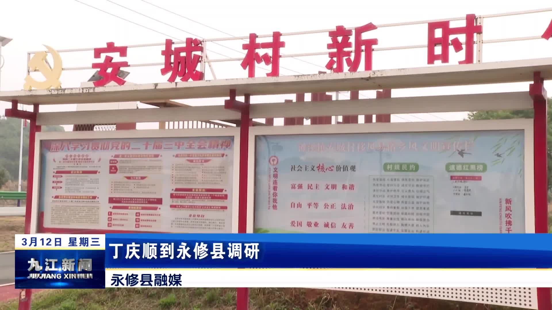丁庆顺到永修县调研