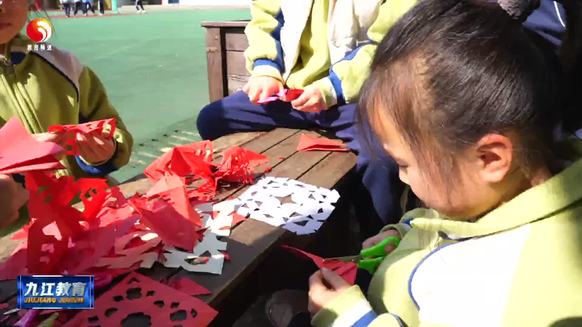 九江实华学校：非遗元素走进课间 动静结合舒缓压力