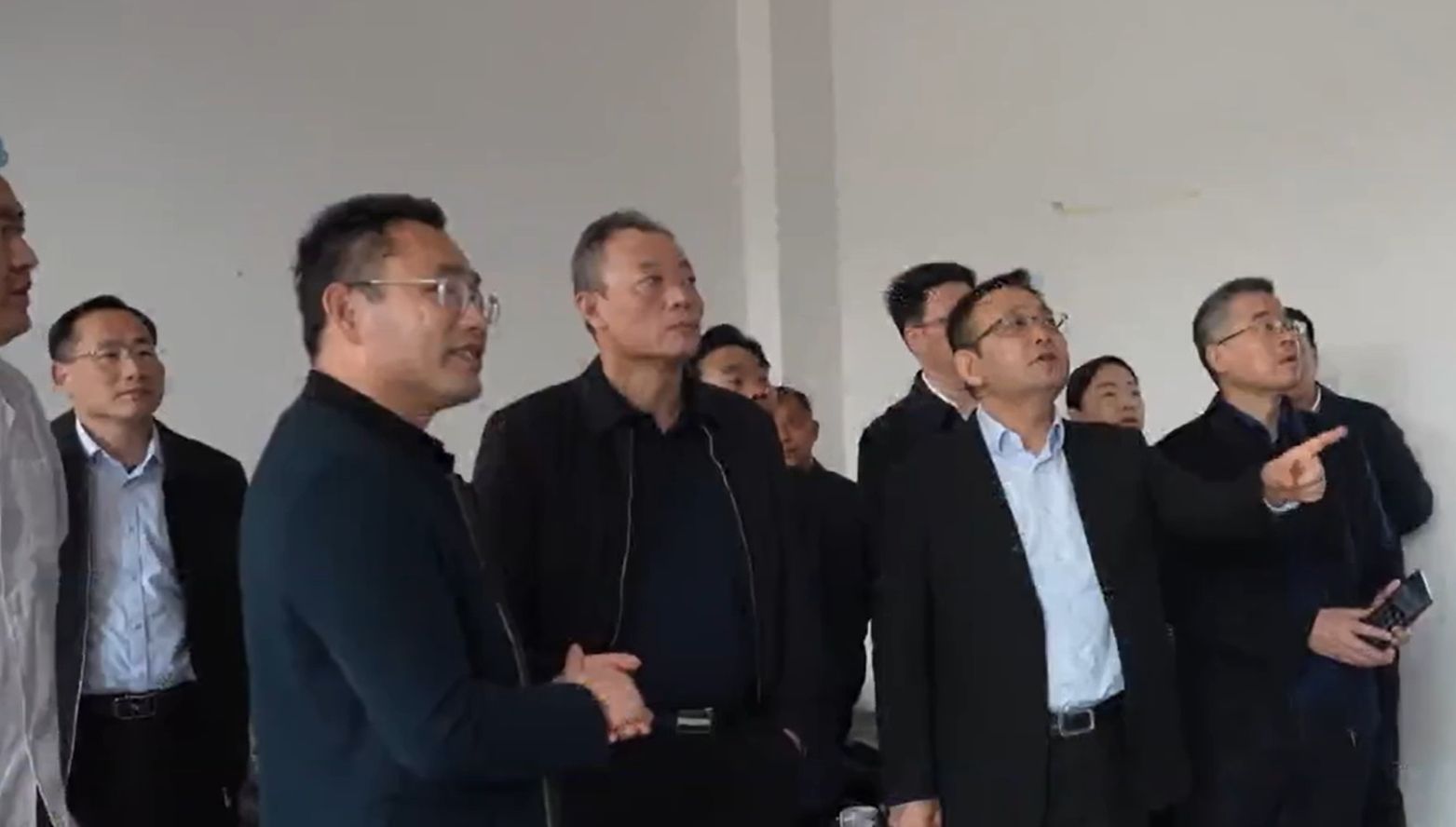 省农业农村厅调研组来浔调研，黄强陪同
