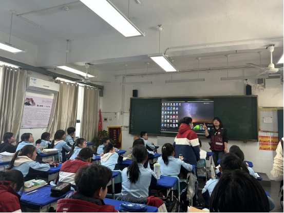 九江实验中学开展结核病防治知识进校园活动