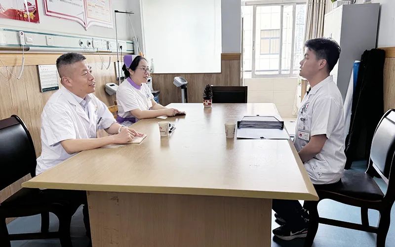 中国人民解放军联勤保障部队第九〇八医院来九江学院附属医院交流肥胖门诊建设