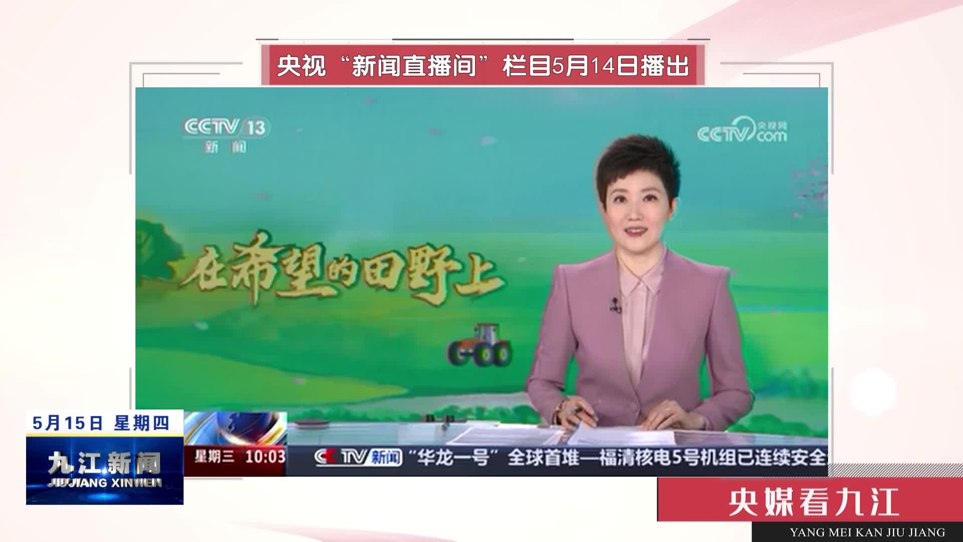 【央媒看九江】九江抢抓晴好天气，5.5万亩小麦收割忙