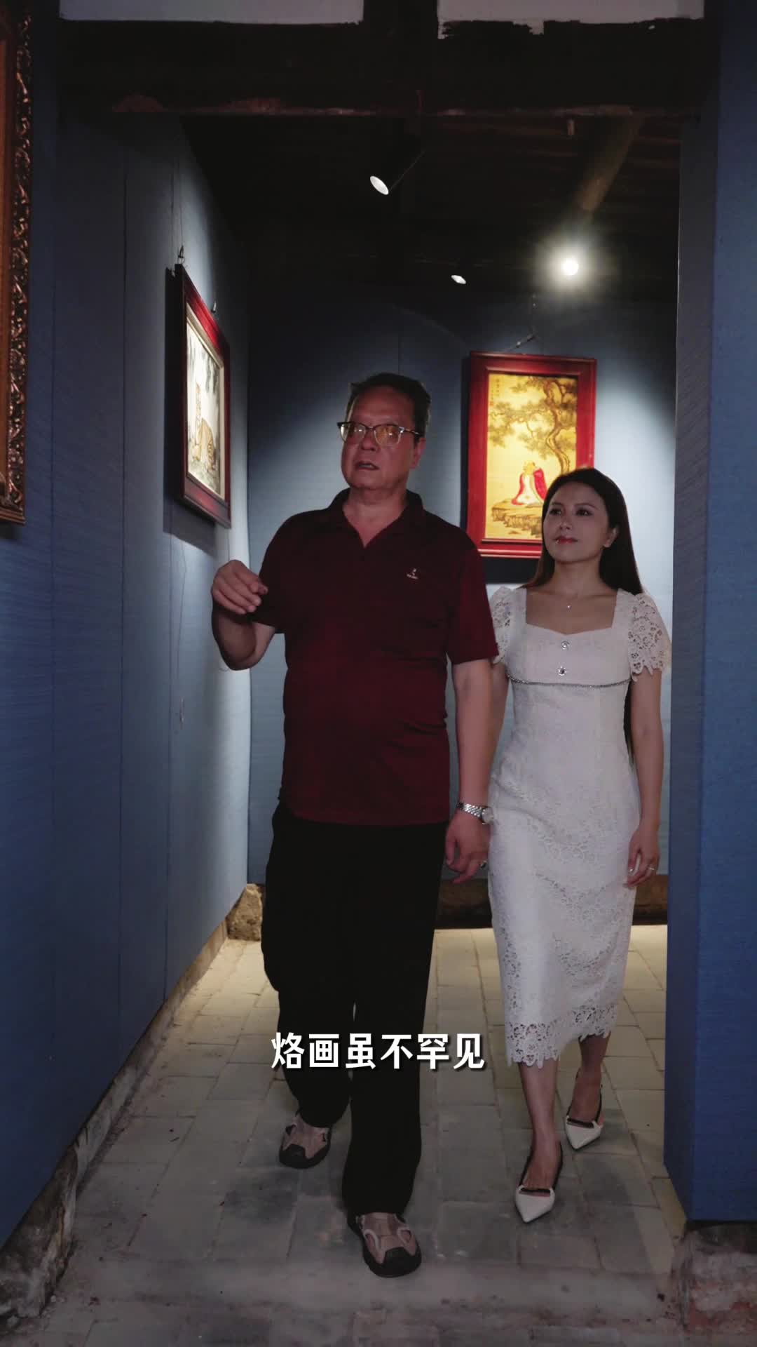 竹板上的“火针刺绣”：当竹烙画在文昌里“烫”出“新生”