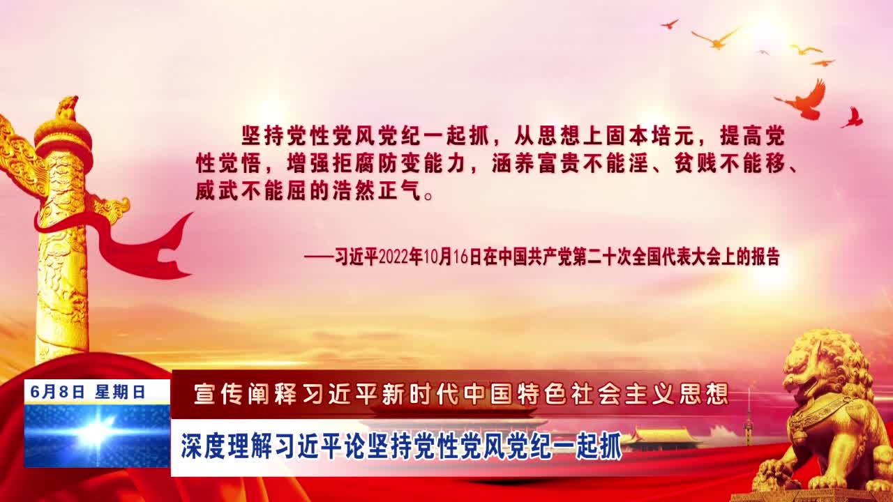 【宣传阐释习近平新时代中国特色社会主义思想】深度理解习近平论坚持党性党风党纪一起抓