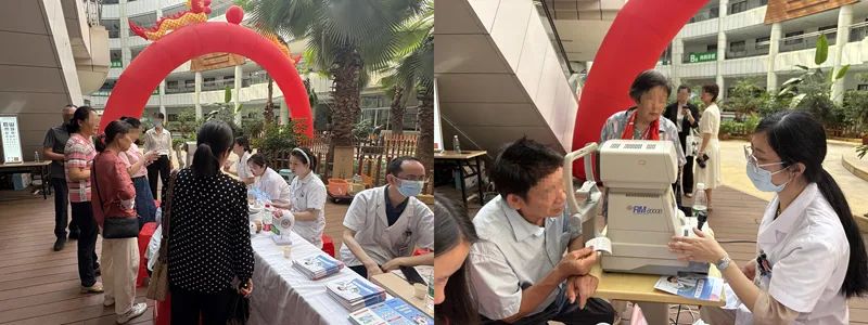 九江市中医医院开展“科学护眼齐行动 全民共筑光明梦”义诊活动