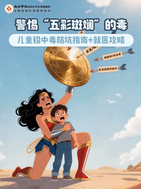 九江学院附属医院科普：铅毒“0”容忍 儿童铅中毒防坑指南+就医攻略