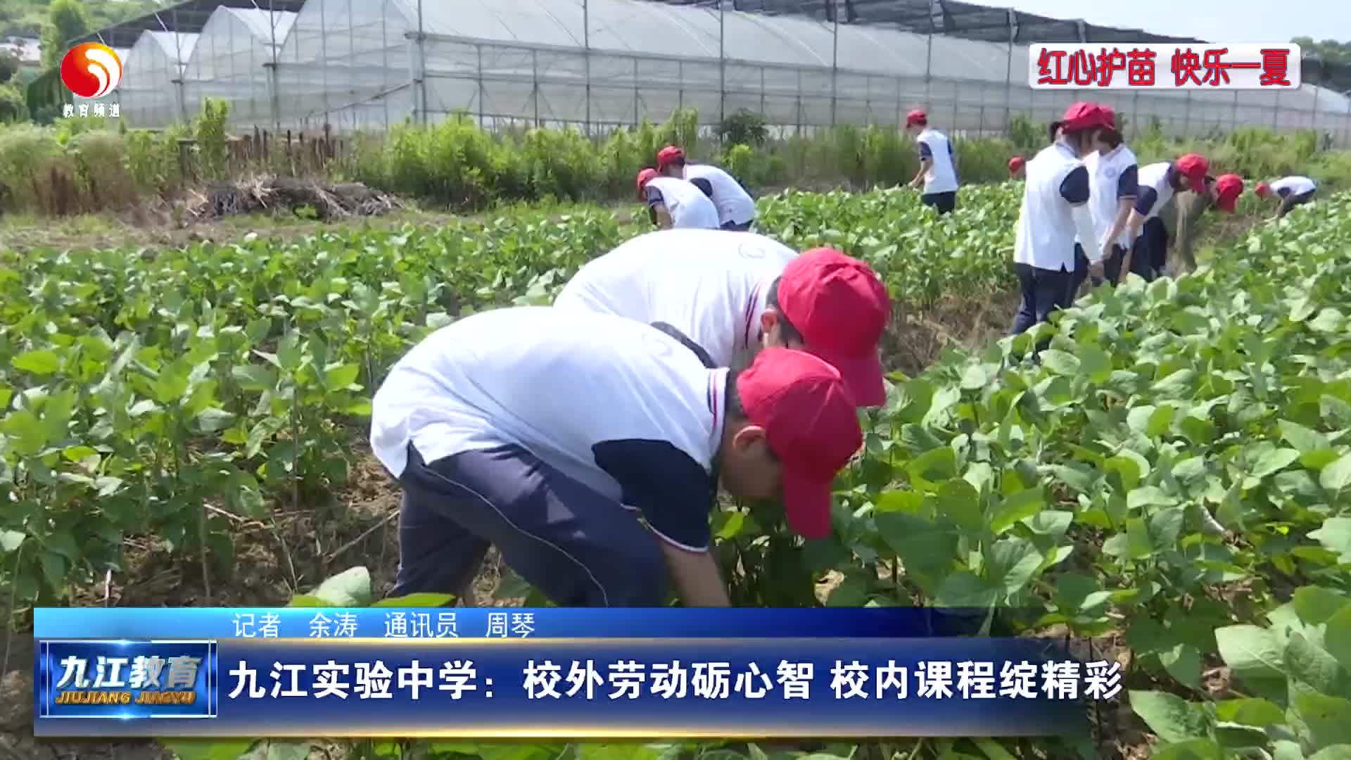 九江实验中学：校外劳动砺心智 校内课程绽精彩