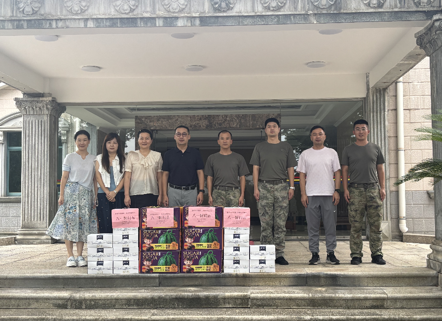 赓续抗洪精神，再谱双拥荣光！九江实验中学 “八一”建军节慰问部队官兵