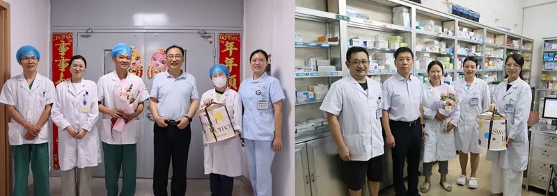 九江市中医医院开展第八个“中国医师节”献花活动