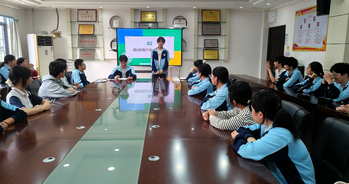 九江实验中学学生会召开纪检部工作会议
