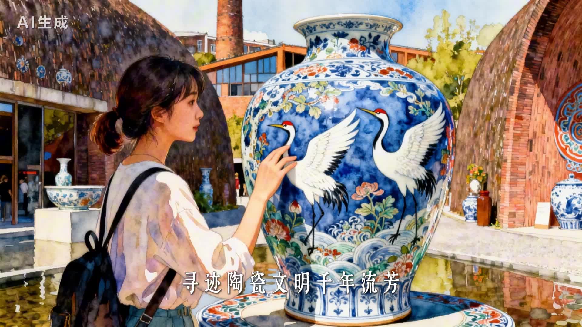 AI 生成 MV 《又到江西走一走》