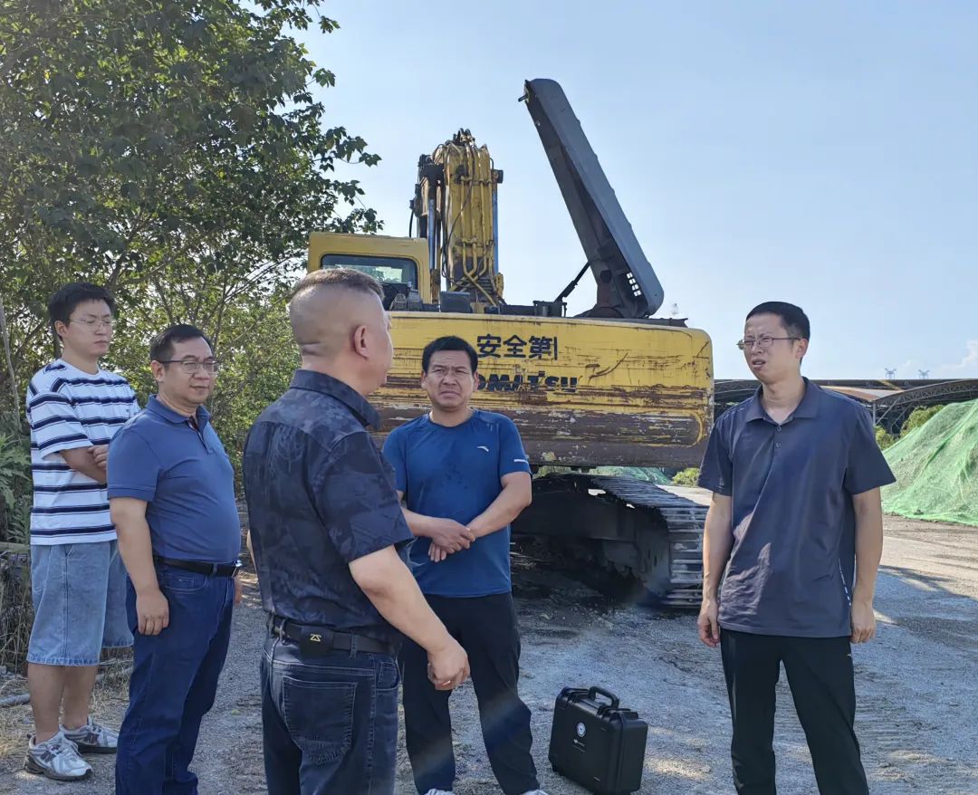 九江市生态环境局开展建材行业扬尘治理排查帮扶工作