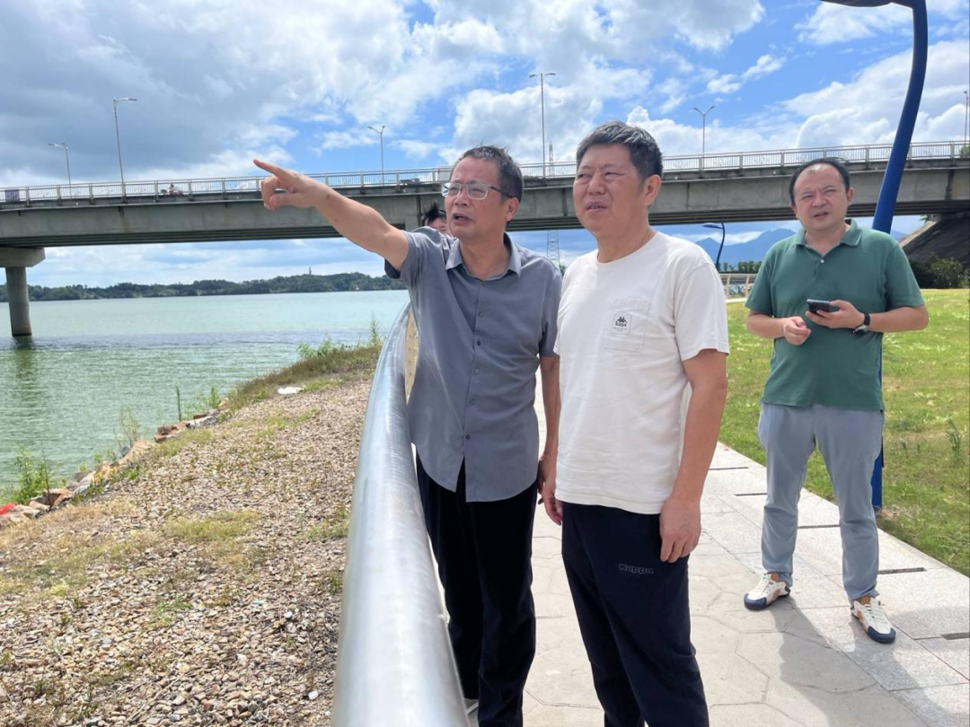 市生态环境局到武宁县开展水断面达标包保帮扶工作