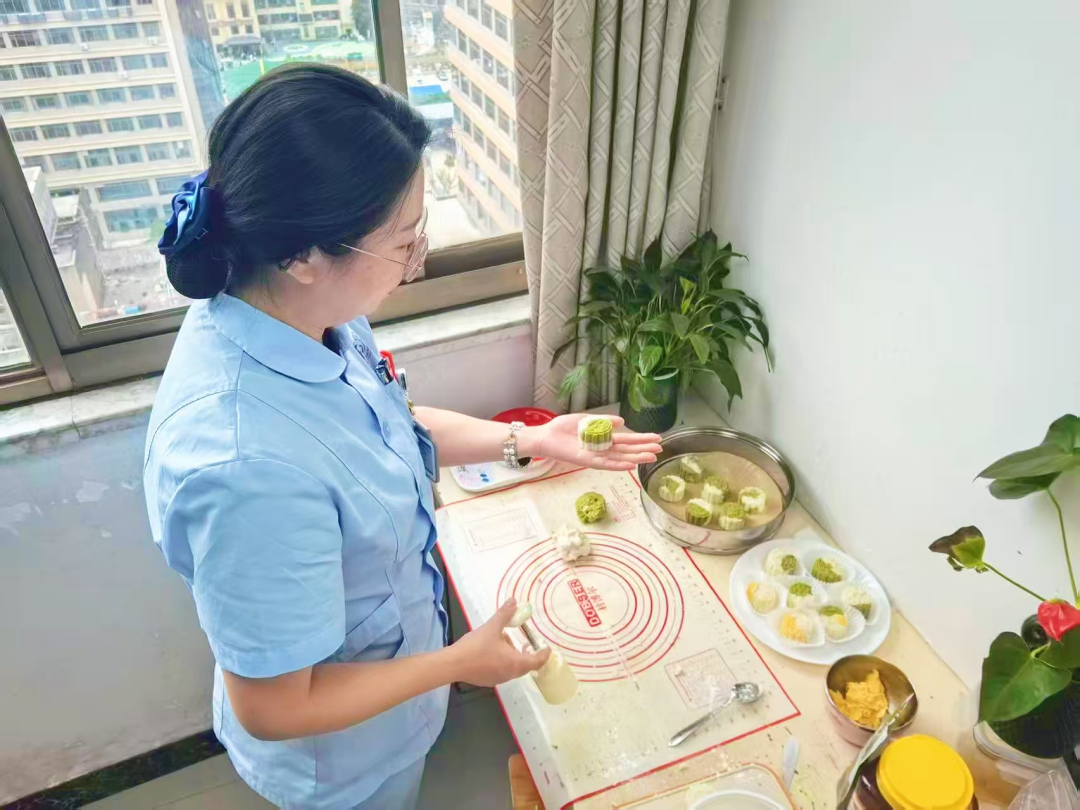 九江市中医医院：月满中秋情满病房  药膳月饼温暖人心