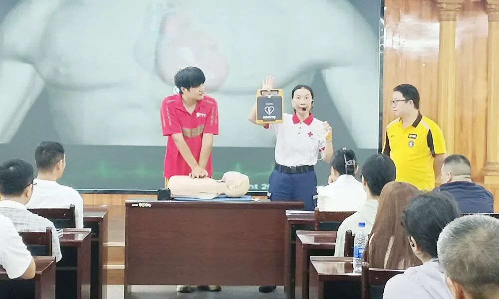 九江学院附属医院举办第九期“救在身边”应急救护培训